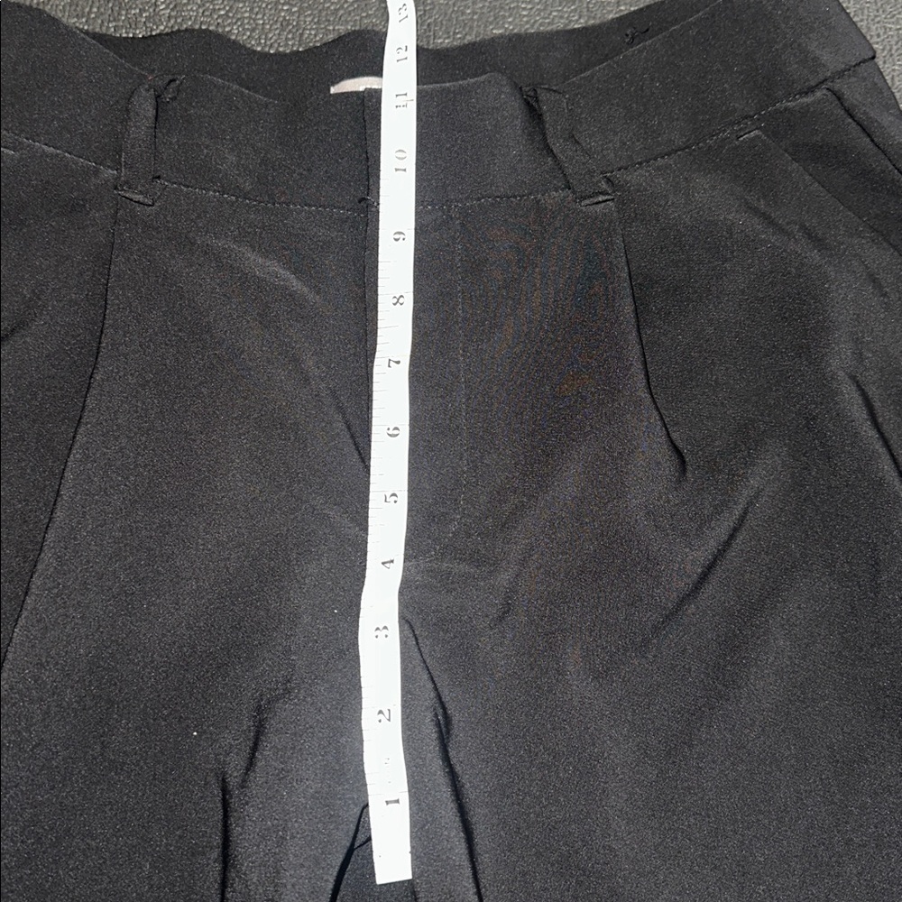 Maurices Sleek Black Pants 8 short - Picture 7 of 10